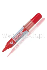 Pilot Marker V-Board Master Medium czerwony