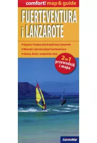 Fuerteventura i Lanzarote map&guide laminat