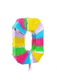Godan Piniata cyfra 0 pastelowa 50x35x7.5cm