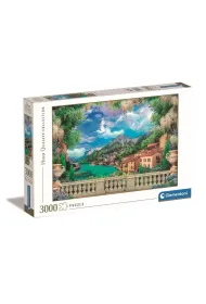 Puzzle 3000 el. HQ Lush Terrace on Lake Clementoni