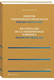 S�ownik terminologii prawniczej Polsko-francuski
