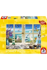 Puzzle 1000 PQ Okno na morze 114011 Schmidt