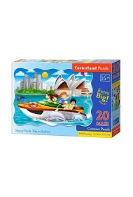Puzzle maxi 20 el. Wycieczka motor�wk� do Sydney C-02375 Castorland