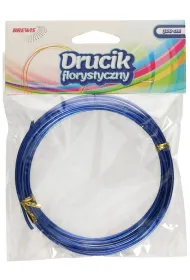 Brewis Druciki florystyczne niebieskie 3m x 2 mm
