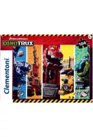 Puzzle 104 el. Dinotrux Clementoni
