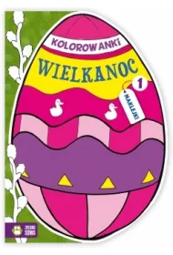 Kolorowanki wielkanocne cz. 1 (z naklejkami)