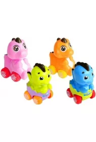 LeanToys Dinozaur nakr�cany MIX