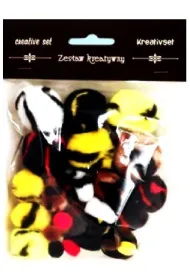 Galeria Hobby Pompony kolorowe 10-38mm