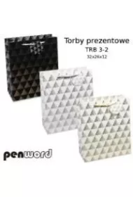 Penword Torebka prezentowa mix 26x32x11cm