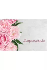 Trend Zaproszenie Uniwersalne 10 szt.