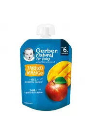 Gerber Deser w tubce jabko z mango po 6. miesicu 80 g
