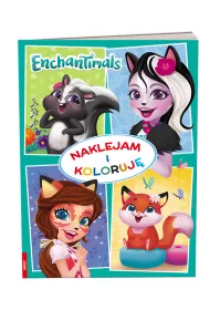 Enchantimals. Naklejam i koloruj�