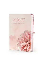 Kalendarz 2026/27 A5 Nauczyciela Dzienny Kwiat