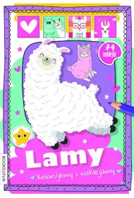 Lamy. Kolorujemy i naklejamy