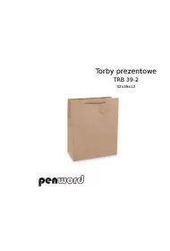 Penword Torebka prezentowa craft 32x26x12cm