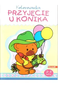 Kolorowanka. Przyjecie u konika *