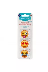 Starpak Zak�adka indeksuj�ca Emoticon z linijk� 40 mm