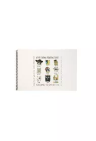 Strigo Blok poziomy Malarze koty 35x50 cm 25x35 cm