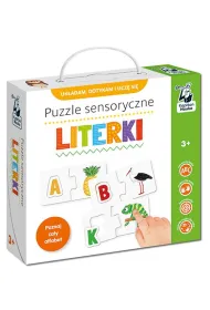 Puzzle sensoryczne. Literki. Kapitan Nauka Edgard