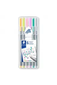 Staedtler Cienkopis trjktny Triplus pastelowe w etui 0.3mm