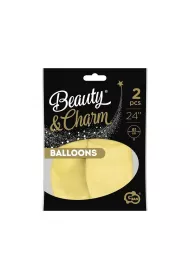 Godan Balony Beauty&Charm makaronowe waniliowe 61cm