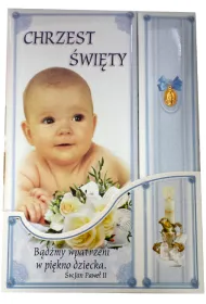 Karta Pami�tka Chrztu �w. Ksi��eczka A4 pionowa