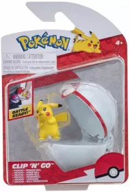 Pokmon: Clip'N'Go. Pikachu + Premier Ball
