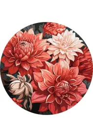 Ideyka Malowanie po numerach - �wi�teczny bukiet 40x50cm