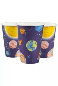 Arpex Kubki papierowe Galaxy 200ml 8 szt.