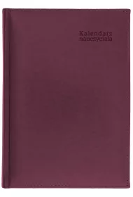 Wok Nas Kalendarz nauczyciela 2024/2025 B5 tygodniowy Vivella bordo