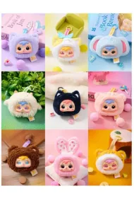 Happy Color Brelok pluszak BLIND BOX ,Small ANIMAL 10x6x10cm 8szt w disp plus 1 szt gratis