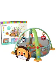 LeanToys Mata edukacyjna Lew