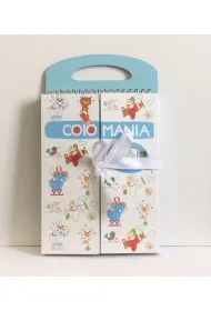 Colomania Ksi��eczka z kredkami niebieska
