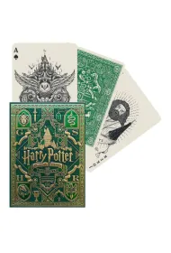 Harry Potter Slytherin, karty do gry w kolorze zielonym Quint