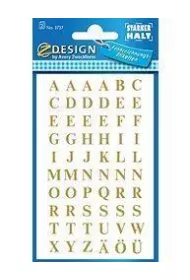 Avery Zweckform Naklejki z�ote Litery 7,5 mm