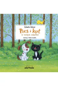 Pies i kot w le�nym zak�tku