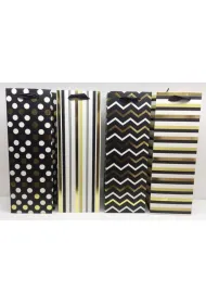 Jupiter Torebka ozdobna A3 bia�o-z�oto-czarna 30x39x12cm MIX