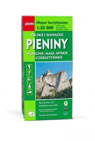 Mapa turystyczna Pieniny Polskie i S�owackie 1:25 000