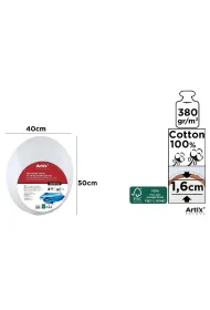 Artix Podobrazie owalne 40x50x1,6cm, 380g