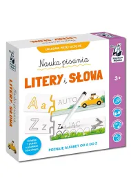 Nauka pisania. Litery i s�owa. Ksi��ka + puzzle do pisania 3+ Kapitan Nauka