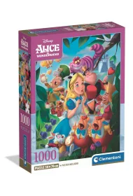 Puzzle 1000 el. Compact Alice In Wonderland Clementoni