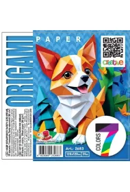 Fresh Papier do origami 120x120 35 arkuszy 80g/m2 Pies