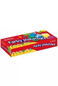 Herlitz Farby plakatowe szkolne 10 x 20 ml
