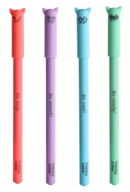 Happy Color D�ugopis �elowy CATS, niebieski, 0.5 mm
