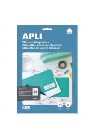 Pbs Connect Etykiety uniwersalne APLI prostoktne 70x25.4mm 330 szt.