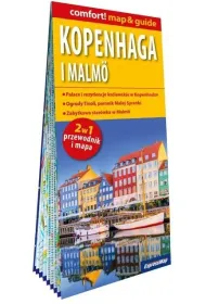 Kopenhaga i Malm� laminowany map&guide 2w1 przewodnik i mapa