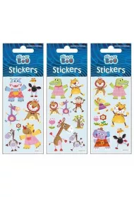 Sticker Boo Naklejki silver Animals 3