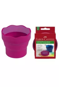 Faber-Castell Pojemnik na wod Click&Go czerwony