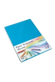 Penword Papier techniczny brystol A4 niebieski 50 arkuszy
