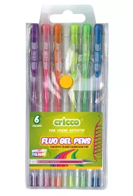 Cricco D�ugopisy �elowe fluorescencyjne 6 szt.
